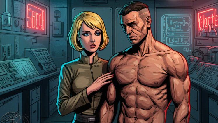 Sztuczna Rozkosz: Pasja z Blond Androidem