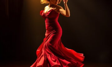 Rumba dancer, woman