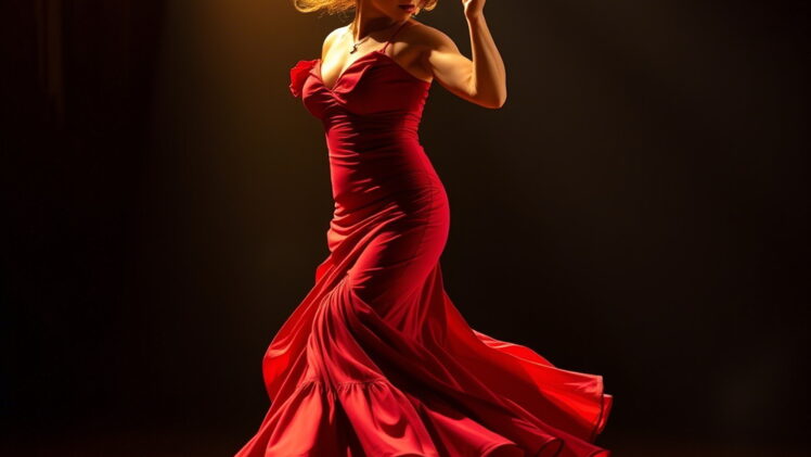Rumba dancer, woman