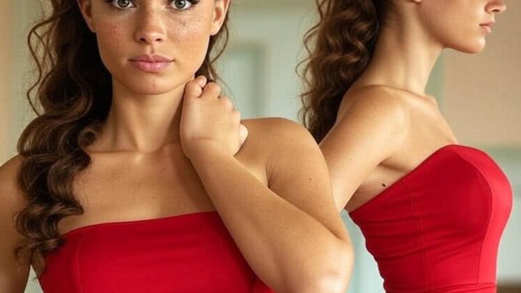 Sztuczne Dziewczyny w sukienkach i kostiumach Pin-Up Girls