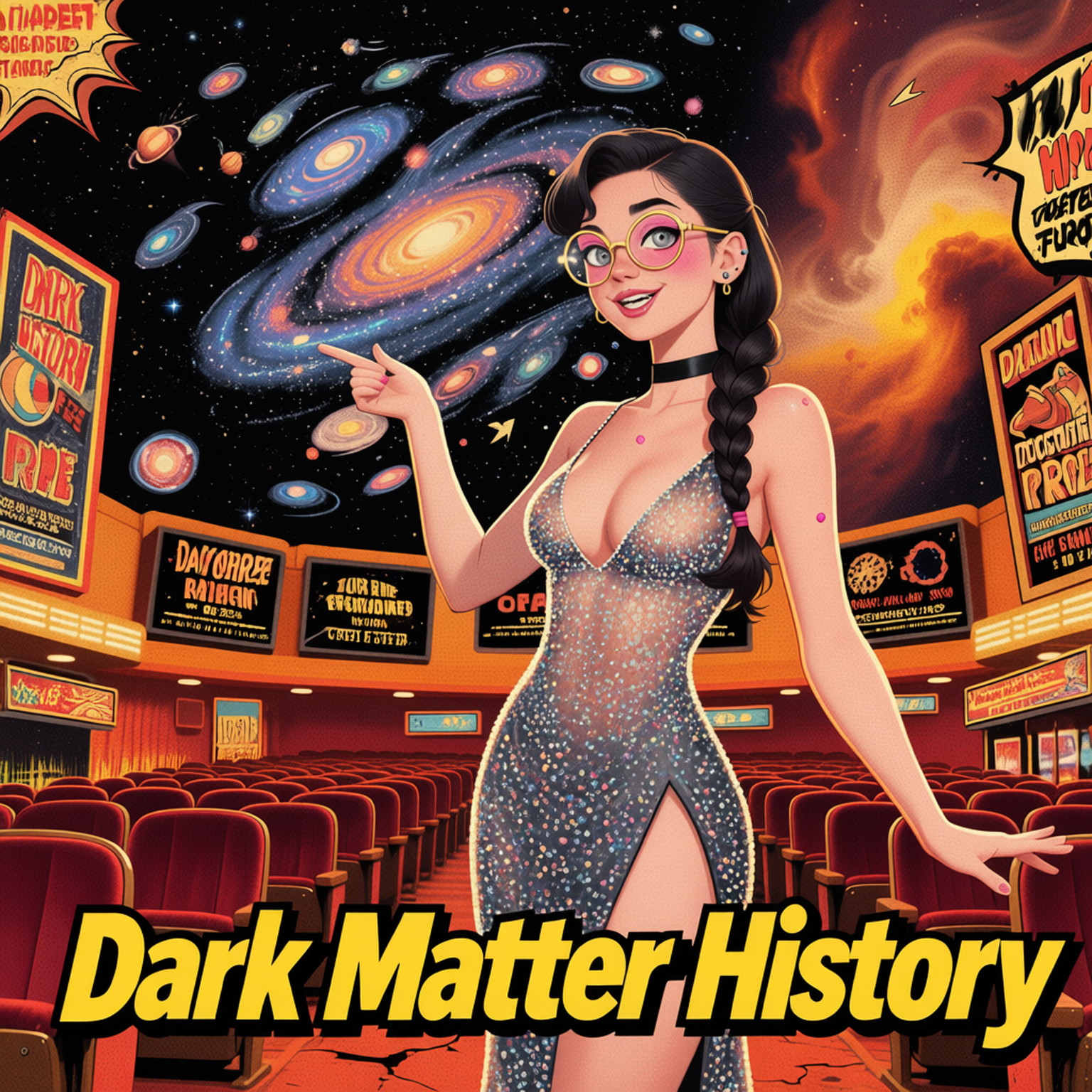 A vintage photo in postapo PC game style of a 20-years old young woman with with a playful