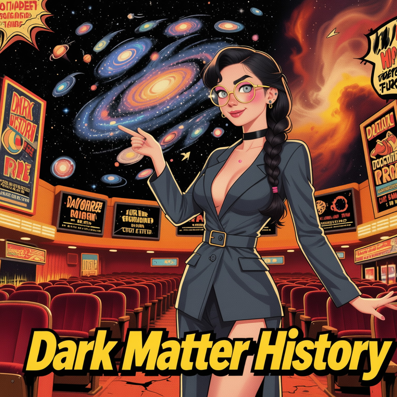 A vintage photo in postapo PC game style of a 20-years old young woman with with a playful