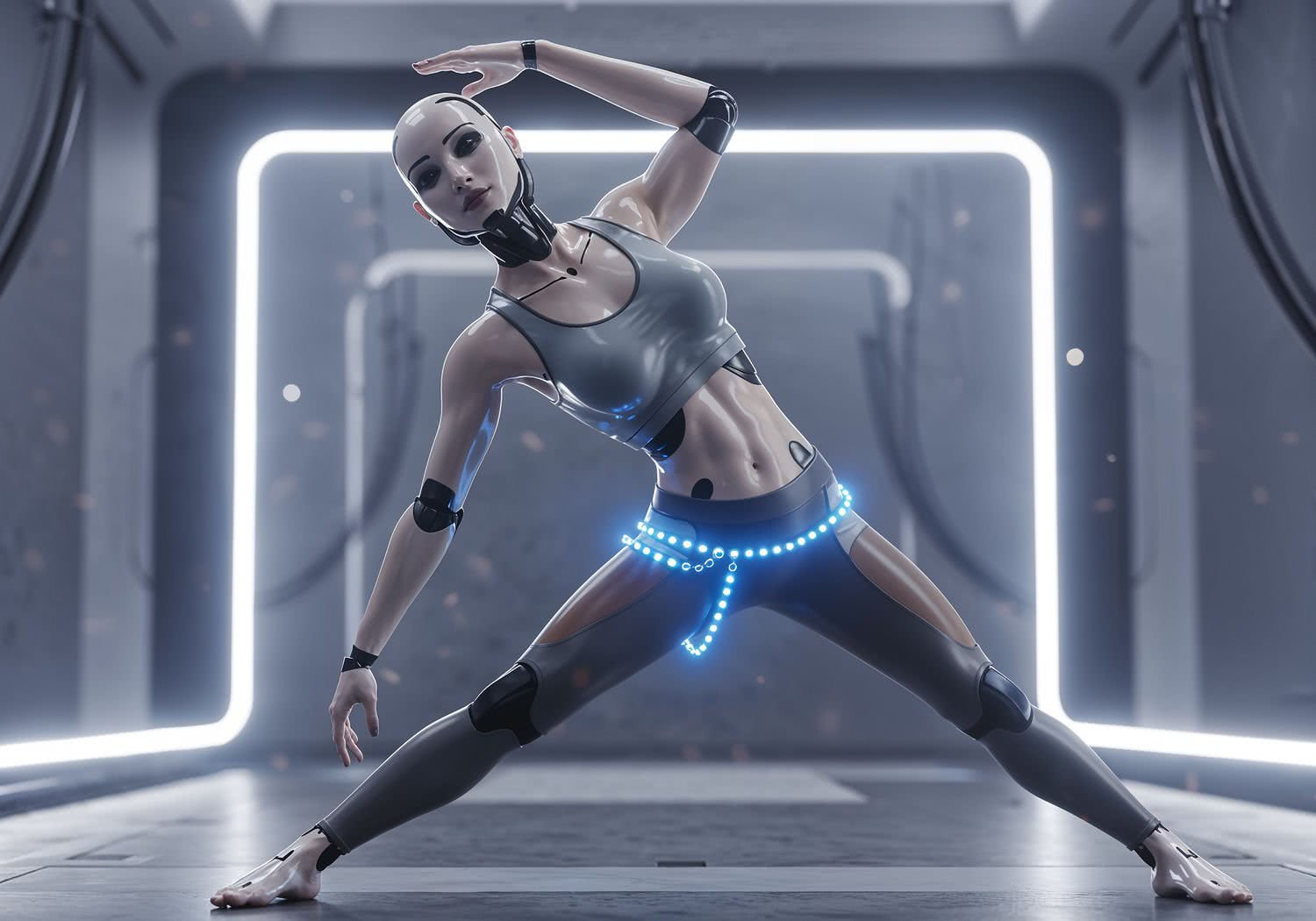 Ekstremalna moda sportowa androidów – prowokacja i funkcjonalność w jednym