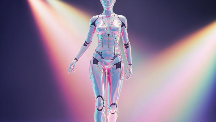 Światło i refleksy w modzie androidów – jak połysk staje się magnesem dla wzroku