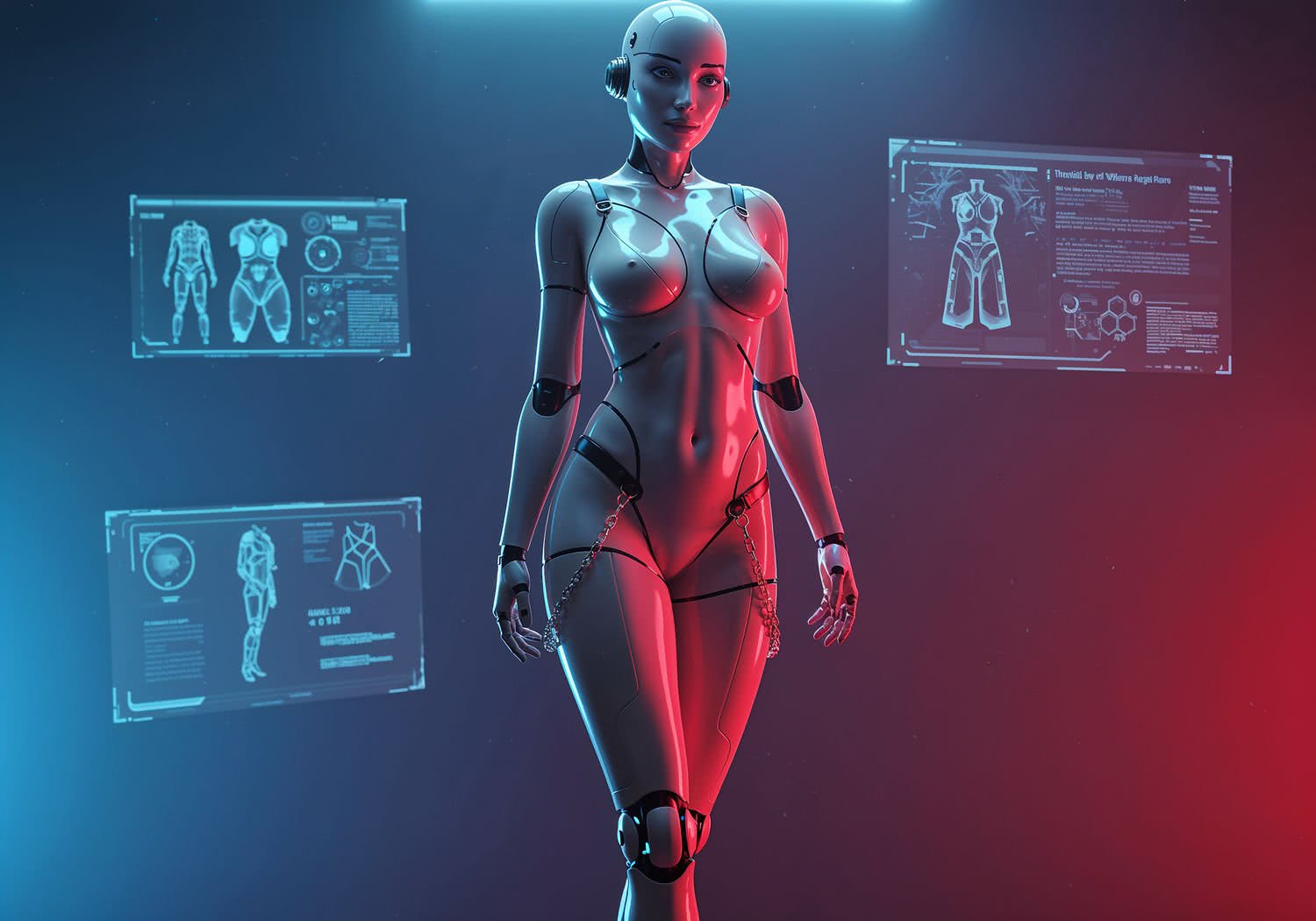 Projektowanie seksapilu w maszynach o idealnych proporcjach – androidy jako muza ekstremalnej mody