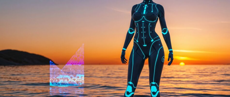 Moda kąpielowa przyszłości – inspiracje anatomią androidów