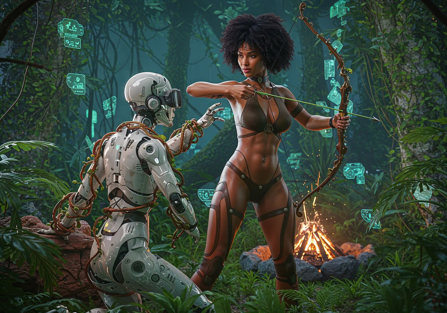 Erotka w erze androidów – fantazje o amazonkach w świecie nanotech i VR