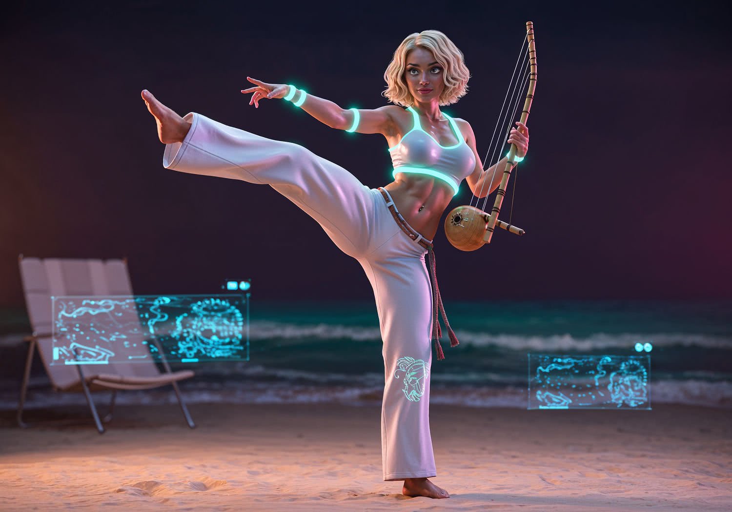 Erotyka przyszłości – androidy jako capoeira wojowniczki w brazylijskim wydaniu