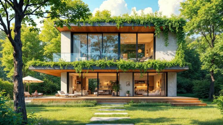 Jak natura chłodzi twój dom – architektura bioklimatyczna bez klimatyzacji