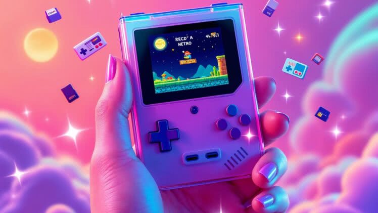 Anbernic RG40XX H – przenośna konsola retro, która ożywia klasyki od Atari po PlayStation