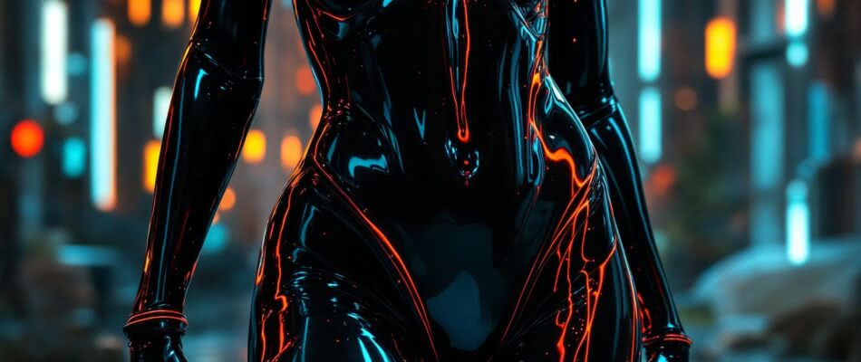 Mokraś – futurystyczna bogini wilgotnej ziemi w pancerzu z ciekłego metalu